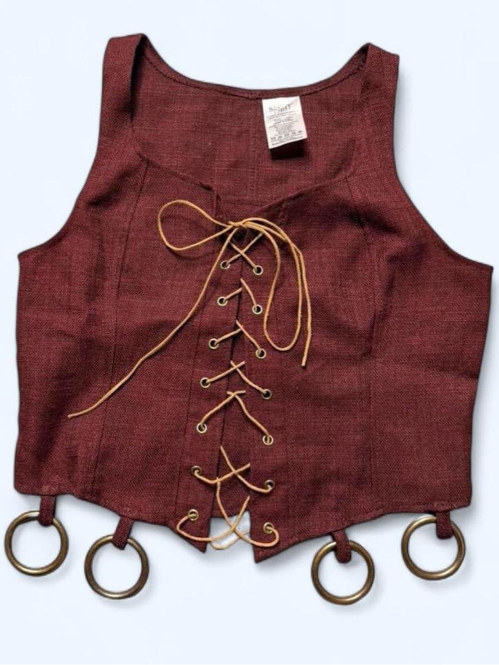Child Large Costume Spirit Halloween Corset Lace-up Top Renaissance